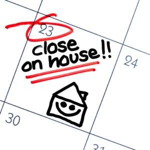 Calendar Close On House